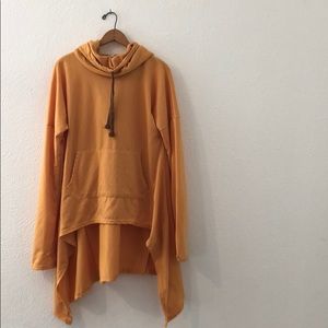 Ziranmei Sweatshirt Tunic XL Yellow